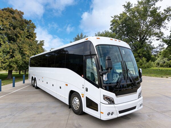 56 passenger charter bus